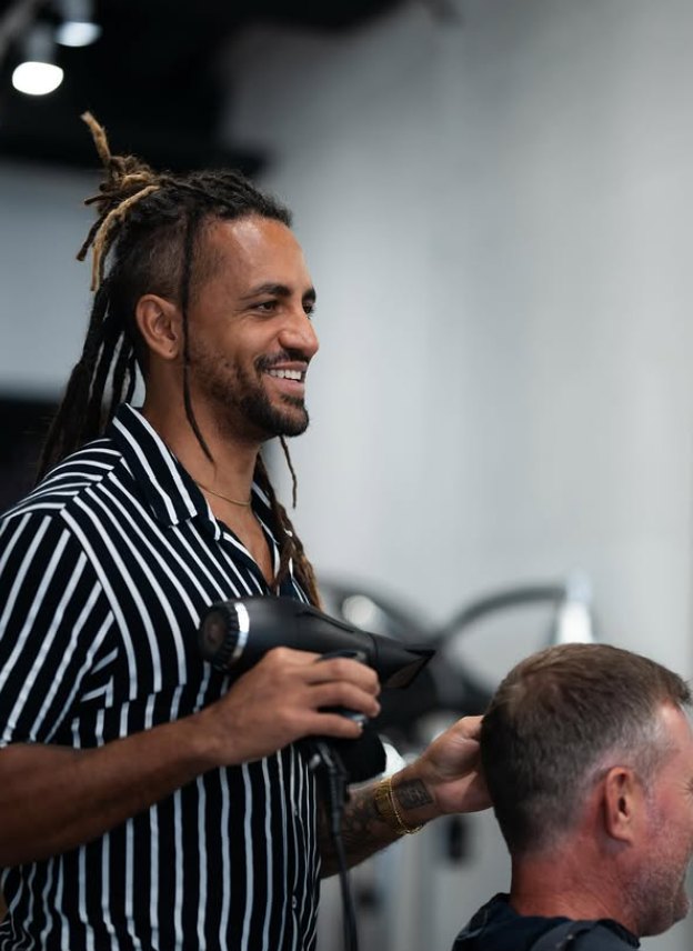 Tiago, stylist at HALO Hair Studio